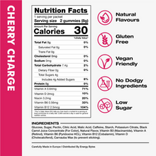 Load image into Gallery viewer, Energy Bytes Cherry Charge Get Buy Gamer Fuel GFuel Gamer Supps New Zealand Auckland Hamilton Wellington Christchurch