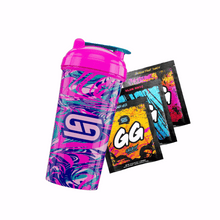 Load image into Gallery viewer, Illusion All Over Print 24oz Shaker Starter Kit Get Buy Gamer Fuel GFuel Gamer Supps New Zealand Auckland Hamilton Wellington Christchurch