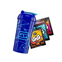Load image into Gallery viewer, Tidal Wave All Over Print 24oz Shaker Starter Kit Get Buy Gamer Fuel GFuel Gamer Supps New Zealand Auckland Hamilton Wellington Christchurch