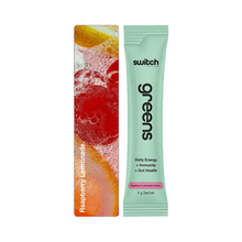 Load image into Gallery viewer, Switch Nutrition Raspberry Lemonade Greens Hydration Single Serve Get Buy Gamer Fuel GFuel Gamer Supps New Zealand Auckland Hamilton Wellington Christchurch