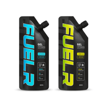 Load image into Gallery viewer, FUELR Dynamic Duo Caffeinated Gel Blue Raspberry Single Serve Get Buy Gamer Fuel GFuel Gamer Supps New Zealand Auckland Hamilton Wellington Christchurch