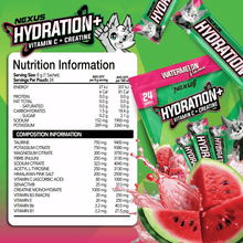 Load image into Gallery viewer, Nexus Nutrition Hydration+ Watermelon Single Serve Get Buy Gamer Fuel GFuel Gamer Supps New Zealand Auckland Hamilton Wellington Christchurch