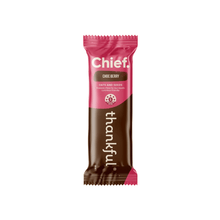 Load image into Gallery viewer, Chief. Nutrition Choc Berry Thankful Bar Single Get Buy Gamer Fuel GFuel Gamer Supps New Zealand Auckland Hamilton Wellington Christchurch