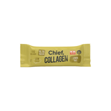 Load image into Gallery viewer, Chief. Nutrition Lemon Tart Collagen Bar Single Get Buy Gamer Fuel GFuel Gamer Supps New Zealand Auckland Hamilton Wellington Christchurch