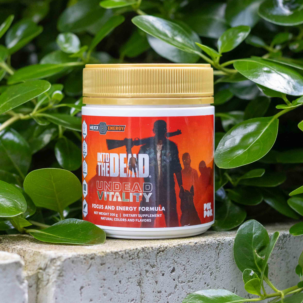 Hexx Energy Into the Dead Undead Vitality PikPok Get Buy Gamer Fuel GFuel Gamer Supps New Zealand Auckland Hamilton Wellington Christchurch