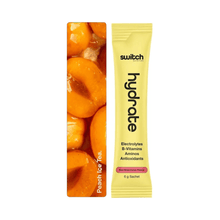 Load image into Gallery viewer, Switch Nutrition Peach Iced Tea Hydration Single Serve Get Buy Gamer Fuel GFuel Gamer Supps New Zealand Auckland Hamilton Wellington Christchurch