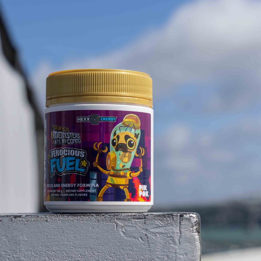 Hexx Energy Fericious Fury PikPok Get Buy Gamer Fuel GFuel Gamer Supps New Zealand Auckland Hamilton Wellington Christchurch