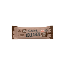 Load image into Gallery viewer, Chief. Nutrition Double Choc Collagen Bar Single Get Buy Gamer Fuel GFuel Gamer Supps New Zealand Auckland Hamilton Wellington Christchurch