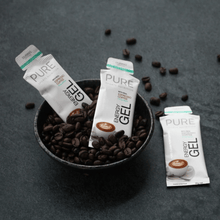 Load image into Gallery viewer, PURE Energy Gels Espresso Coffee Supreme Get Buy Gamer Fuel GFuel New Zealand Auckland Hamilton Wellington Christchurch