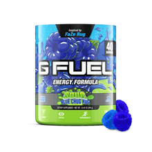 Load image into Gallery viewer, Sour Blue Chug Rug Get Buy Gamer Fuel GFuel New Zealand Auckland Hamilton Wellington Christchurch